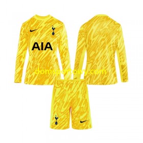 Koszulka Tottenham Hotspur Bramkarska Dziecięcy Domowe Koszulki Piłkarskie 2024-2025 Długi Rękaw